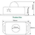 Smart Single-Pole Dimmer Switch with Alexa & Bluetooth Remote Control