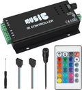 RGB LED Controller with 24-Key IR Remote & Music Sync — main image