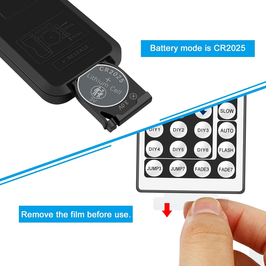 2-Port 4-Pin RGB LED Controller with 44-Key IR Remote — product image 5