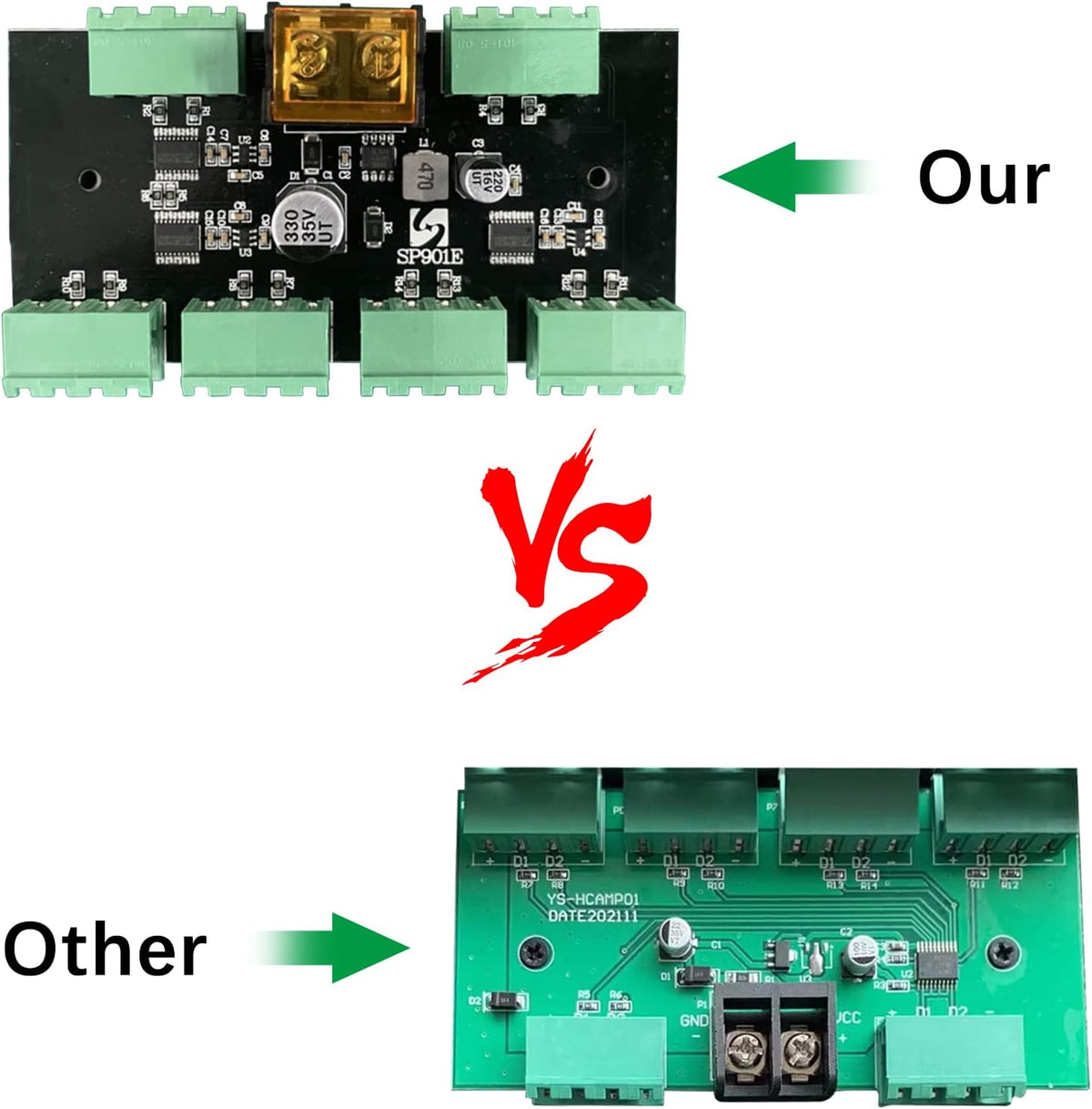 SP901E 4-Channel SPI Signal Amplifier for Addressable LED Strips — product image 6