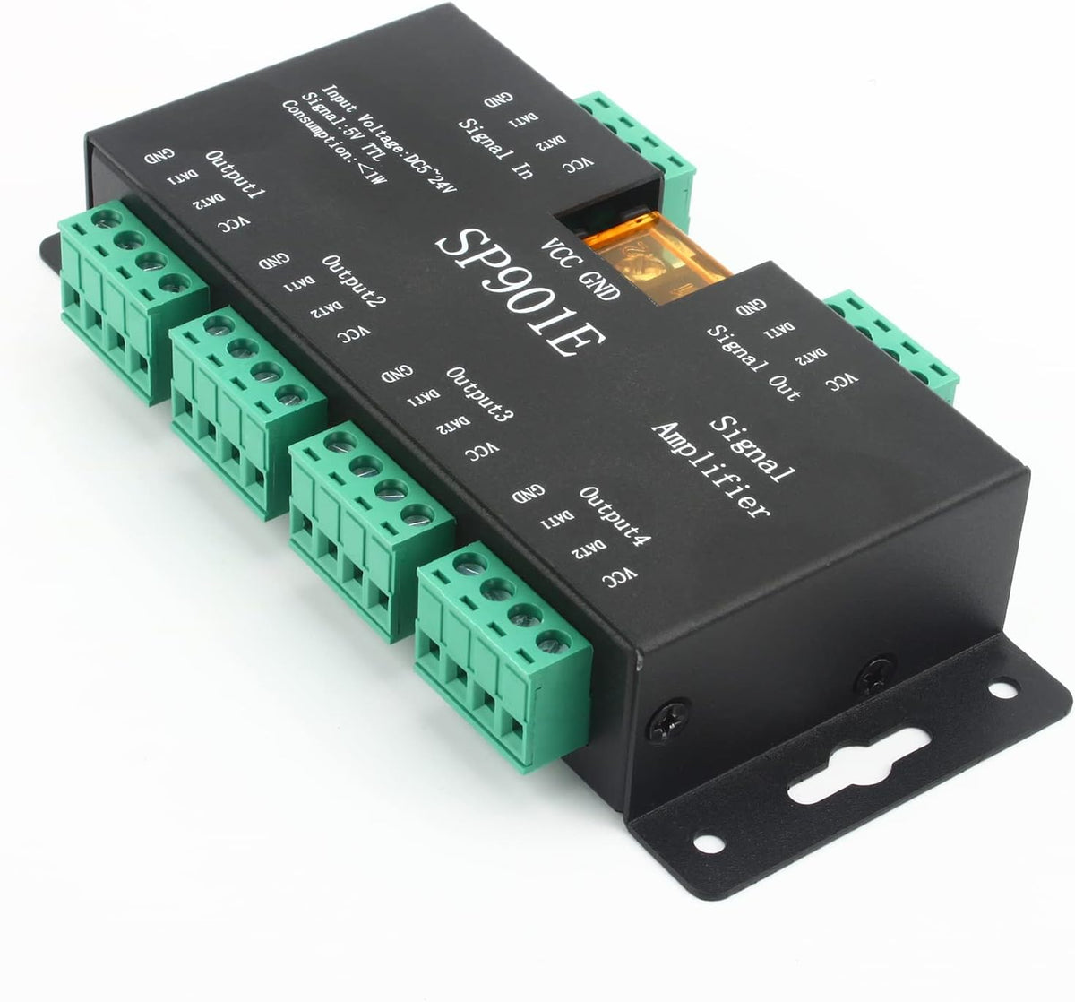 SP901E 4-Channel SPI Signal Amplifier for Addressable LED Strips — product image 4