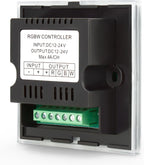 RGBW Wall-Mounted Touch Panel LED Controller for 12–24V Strips — product image 4