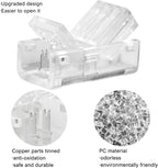 10-Pack 2-Pin 8mm Solderless Connectors for COB LED Strips — product image 3