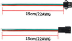 20-Pair JST-SM 3-Pin Male/Female Connectors for Addressable LEDs — product image 2