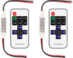 2-Pack RF Wireless Dimmer Controllers for Single-Color LED Strips — main image