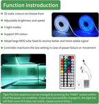 2-Port 4-Pin RGB LED Controller with 44-Key IR Remote — product image 9
