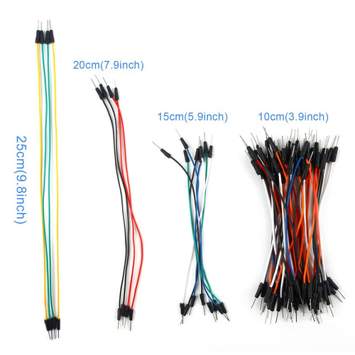 130-Piece Breadboard Jumper Wire Kit for Arduino & Raspberry Pi — product image 2