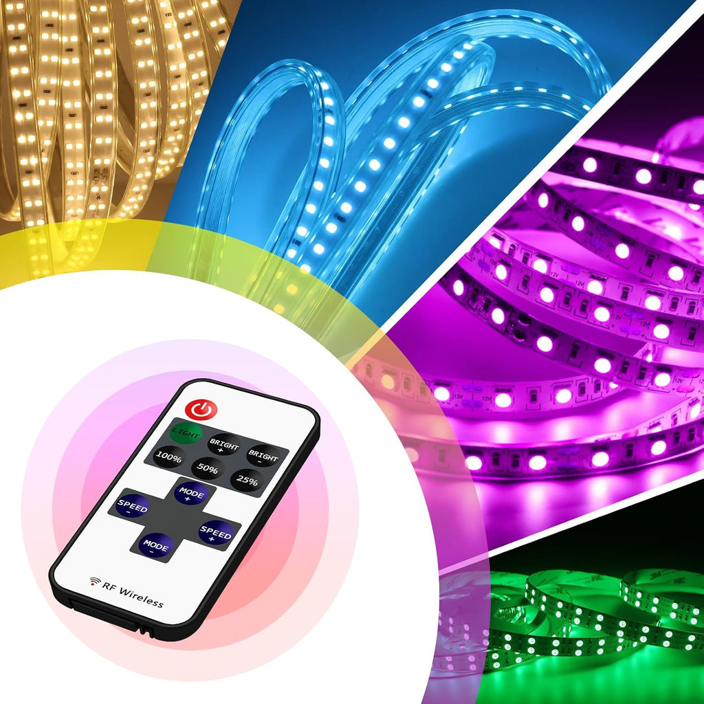 2-Pack RF Wireless Dimmer Controllers for Single-Color LED Strips — product image 8