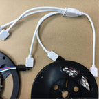 4-Way 4-Pin RGB LED Strip Y-Splitter with 5 Male Plugs — product image 6