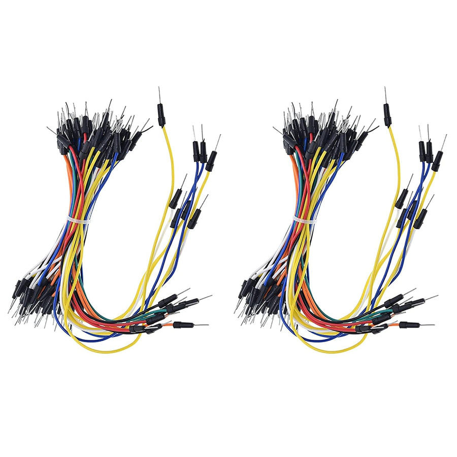 130-Piece Breadboard Jumper Wire Kit for Arduino & Raspberry Pi — main image