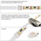 20-Piece 3-Pin 8mm Connector Kit with 32.8FT Extension Wire — product image 6
