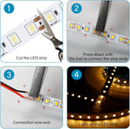 20-Pack 8-in-1 2-Pin 10mm Solderless LED Connectors — product image 7