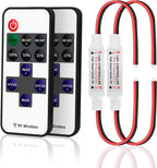2-Pack RF Wireless Dimmer Controllers for Single-Color LED Strips — product image 9