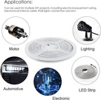33FT 22AWG 4-Pin RGB LED Strip Extension Wire — product image 7