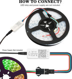 SP110E Bluetooth Pixel LED Controller for RGB/RGBW Strips — product image 6