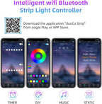 Bluetooth RGB LED Controller with IR Remote, Music Sync & Timer — product image 4