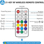 3-Pin RF Controller with 300+ Effects for Addressable LED Strips — product image 2