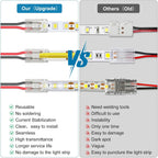 25-Piece 2-Pin 8mm Connector Kit with 32.8FT Extension Wire — product image 8