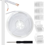 32.8FT 4-Pin RGB Extension Wire & 10mm Connector Kit — main image