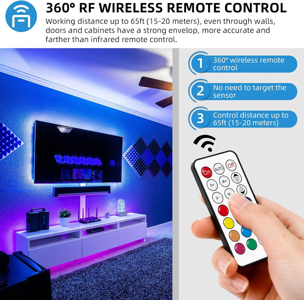 3-Pin RF Controller with 300+ Effects for Addressable LED Strips — product image 5