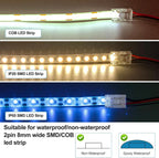 25-Pack 2-Pin 8mm Reusable Strip-to-Wire Connectors — product image 9