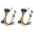 130-Piece Breadboard Jumper Wire Kit for Arduino & Raspberry Pi