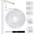 32.8FT 4-Pin RGB Extension Wire & 10mm Connector Kit
