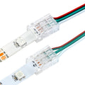 25-Pack 3-Pin 10mm Solderless Connectors for WS2811/WS2812B