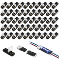 50-Pack 2-Pin No-Strip Low-Voltage Wire Connectors