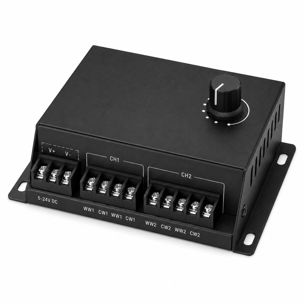 RGBZONE Dual-Channel CCT LED Strip Dimmer 30A