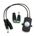 RGBZONE PIR Motion Sensor Switch DC6-24V 5A Adjustable Timer Auto On/Off For LED Light