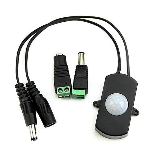 RGBZONE PIR Motion Sensor Switch DC6-24V 5A Adjustable Timer Auto On/Off For LED Light