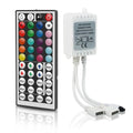 RGBZONE 44Key RGB LED Controller DC12-24V 12A IR Remote for 4Pin Strip Party Home