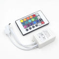 RGBZONE 24Key RGB LED Controller DC12V Dual Output Dual Panel IR Remote For Strip