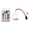 RGBZONE 24Key IR LED Controller DC5V 6A 7 Colors WS2812B WS2811 Common Anode