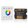 RGBZONE RF Wireless RGB LED Dimmer Controller 5-24V 30A Touch Panel Wall Switch