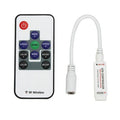 RGBZONE 10Key RGB LED Controller DC5-24V RF Remote 3CH 4A For 5050 3528 Strip Light