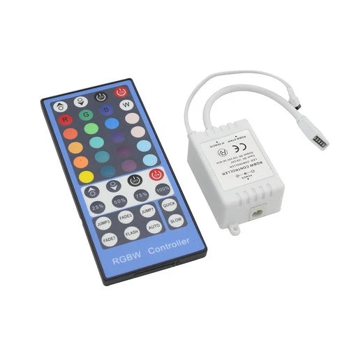 RGBZONE 40Key RGBW RGBWW LED Controller DC12-24V IR Remote For 4Pin 5Pin Strip