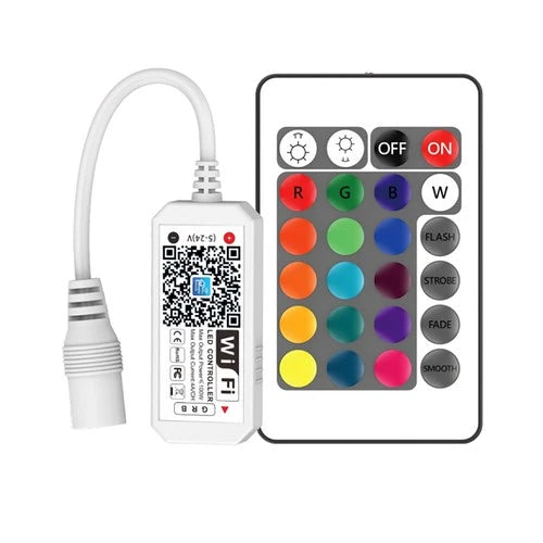 RGBZONE RGB WiFi LED Controller DC5-24V 12A APP RF Remote Smart Dimmer For Strip