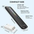 RGBZONE RGBW LED Controller 6A DC5-24V 2.4G Remote Dimmer Kit for Strip Home